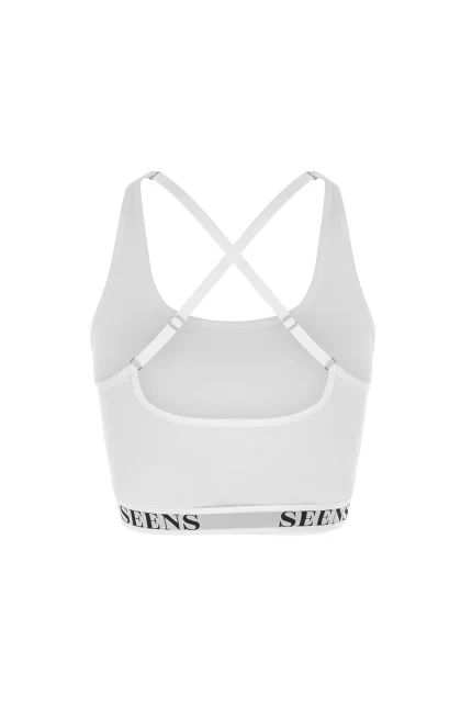 Aurline Beyaz Bralet