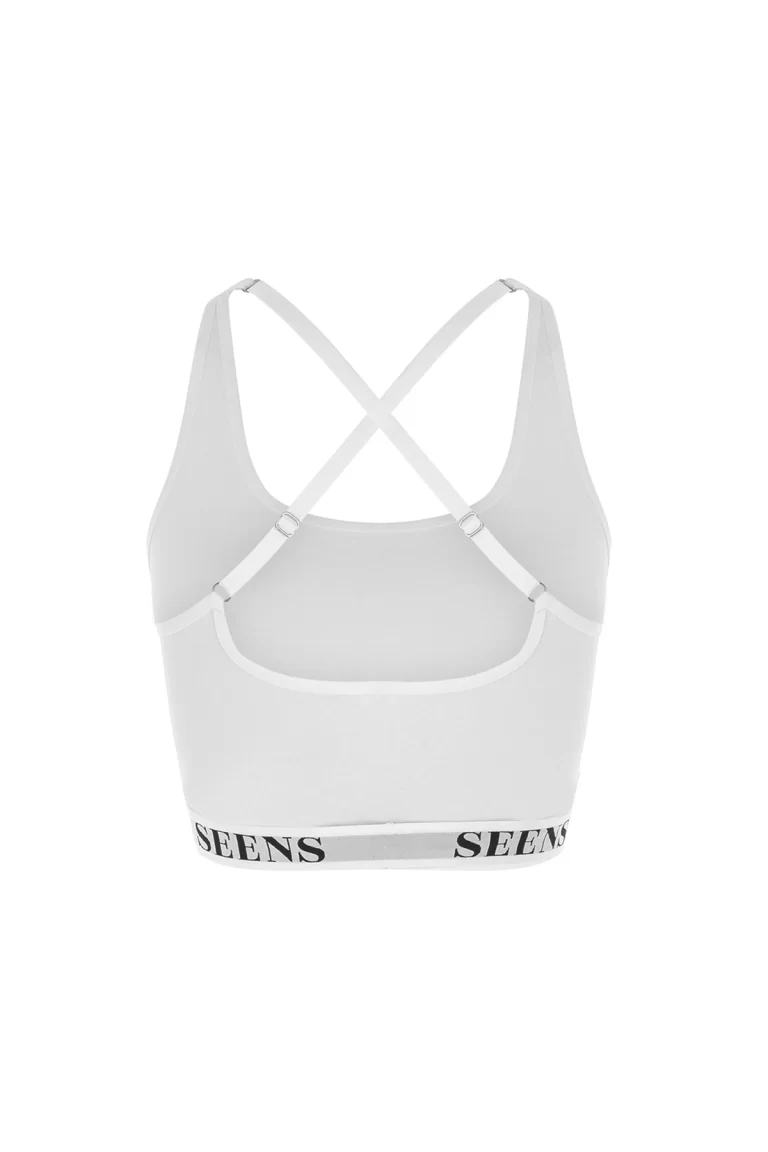 Aurline Beyaz Bralet