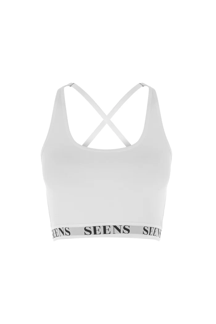 Aurline Beyaz Bralet