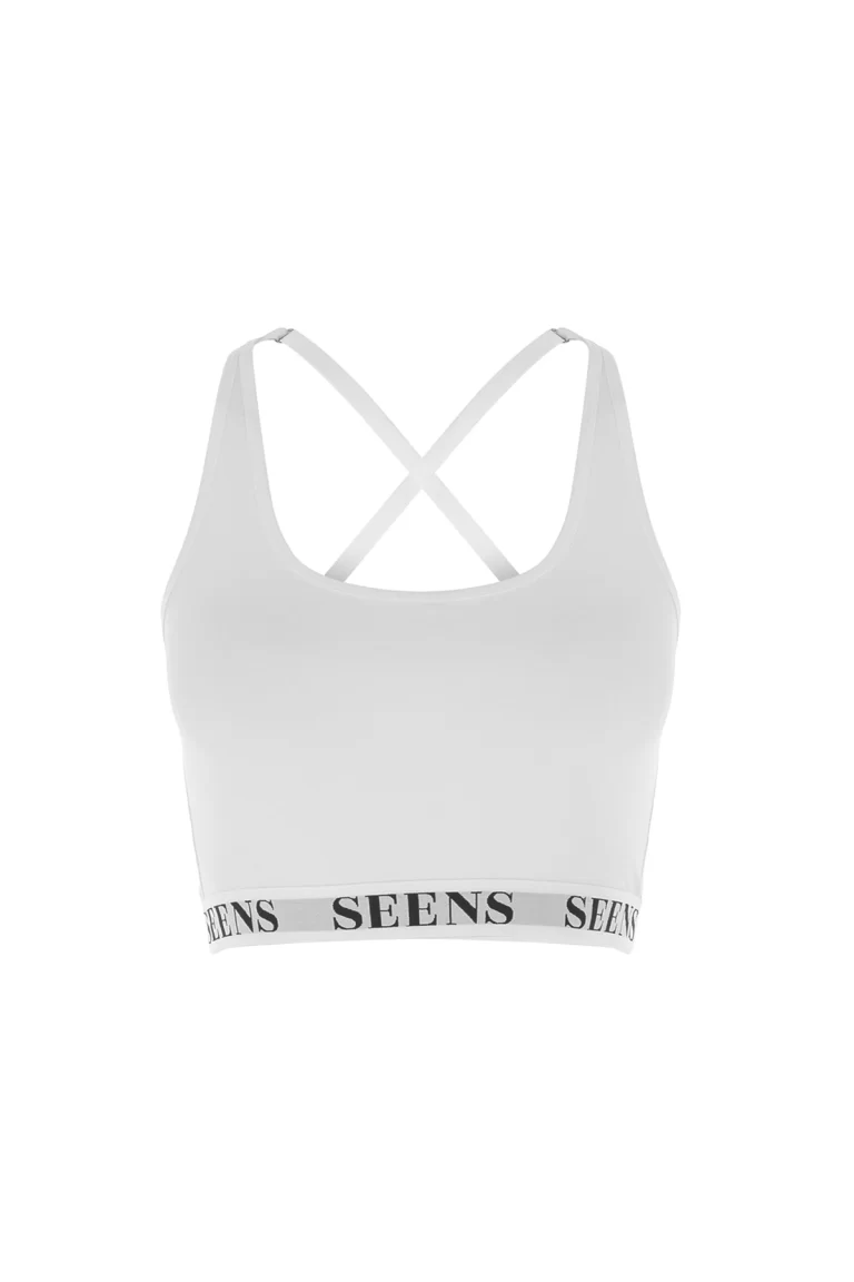 Aurline Beyaz Bralet