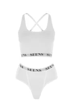Aurline Bralet & Ephyra Basic Külot Beyaz Takım