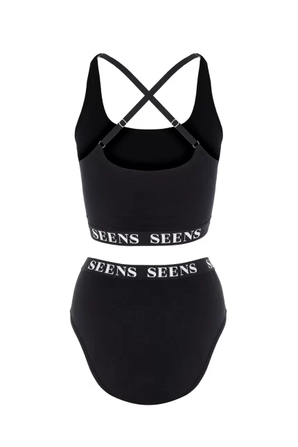 Aurline Bralet & Ephyra Basic Külot Siyah Takım