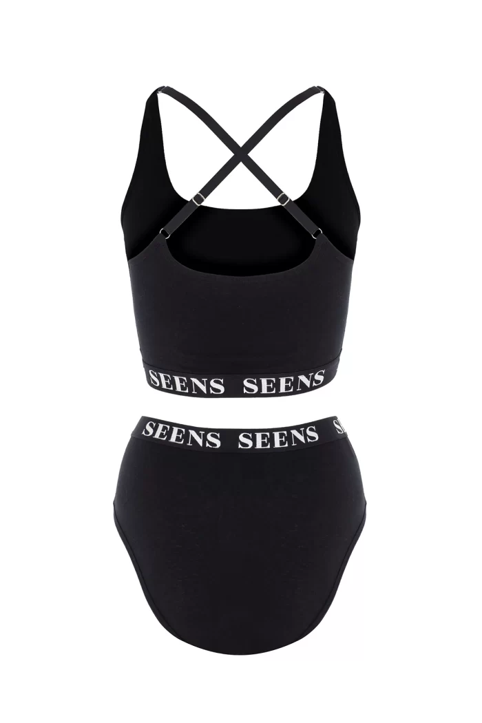 Aurline Bralet & Ephyra Basic Külot Siyah Takım
