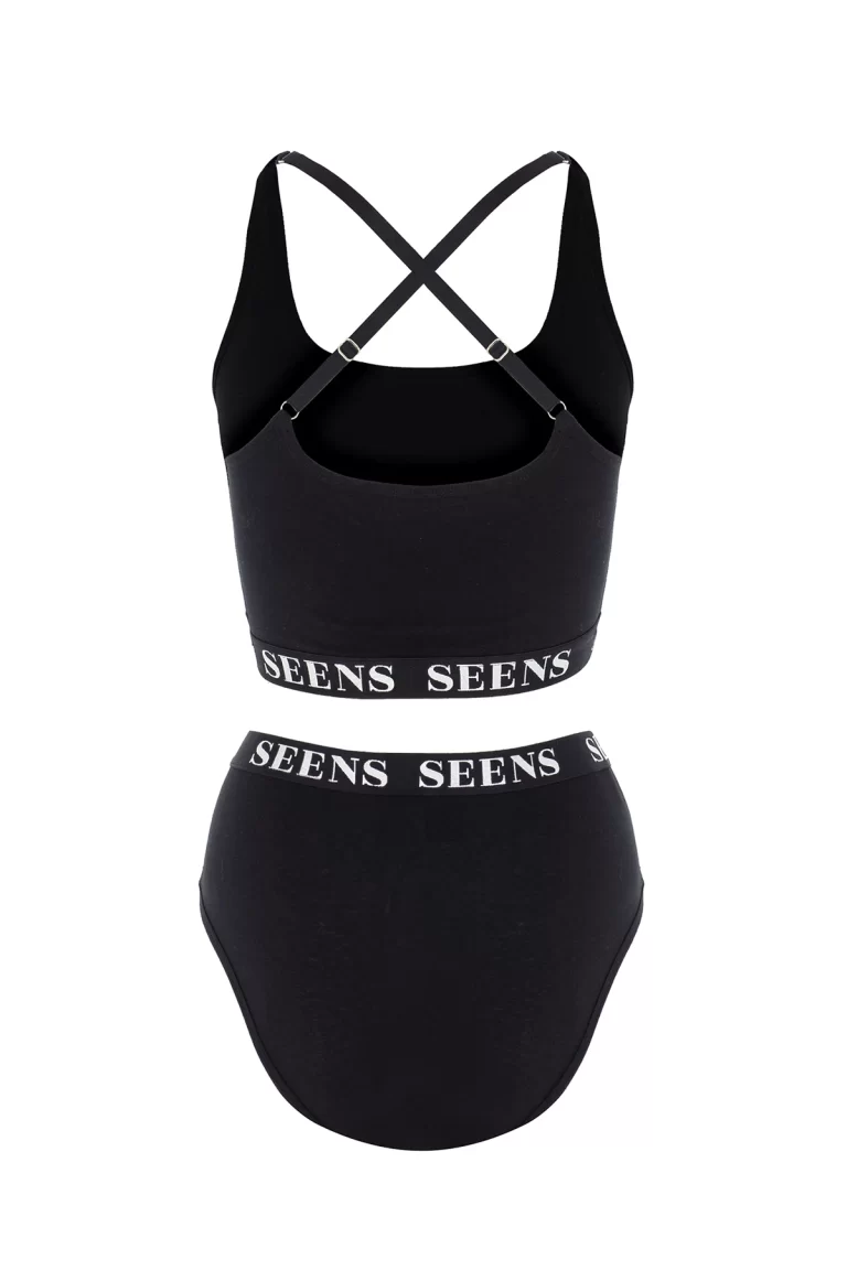 Aurline Bralet & Ephyra Basic Külot Siyah Takım