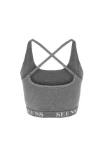 Aurline Gri Basic Bralet