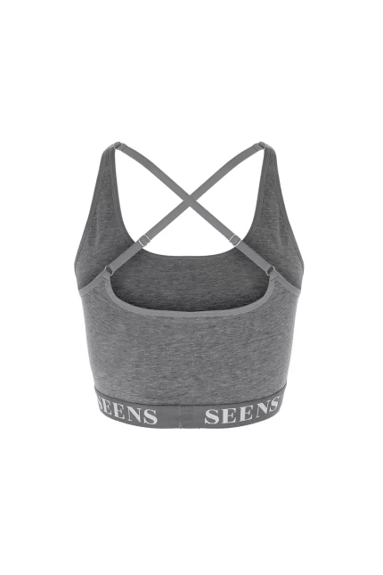 Aurline Gri Basic Bralet
