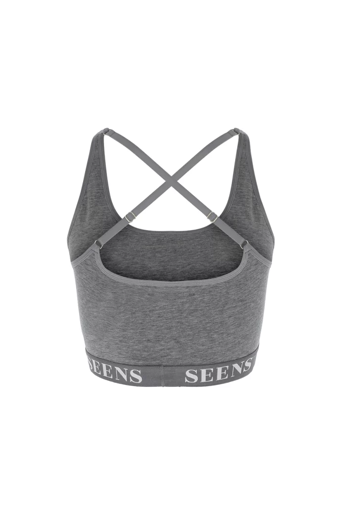 Aurline Gri Basic Bralet
