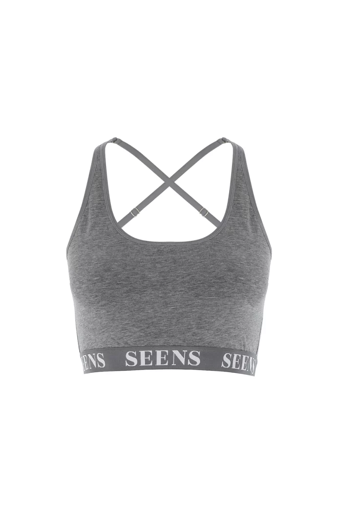 Aurline Gri Basic Bralet