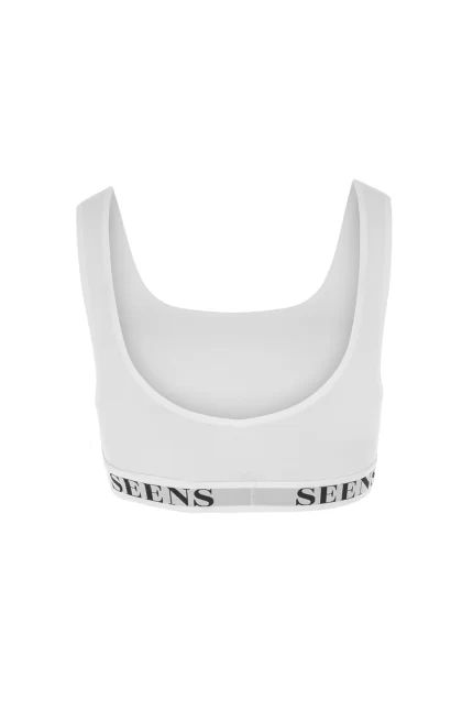 Unicus Beyaz Crop Top